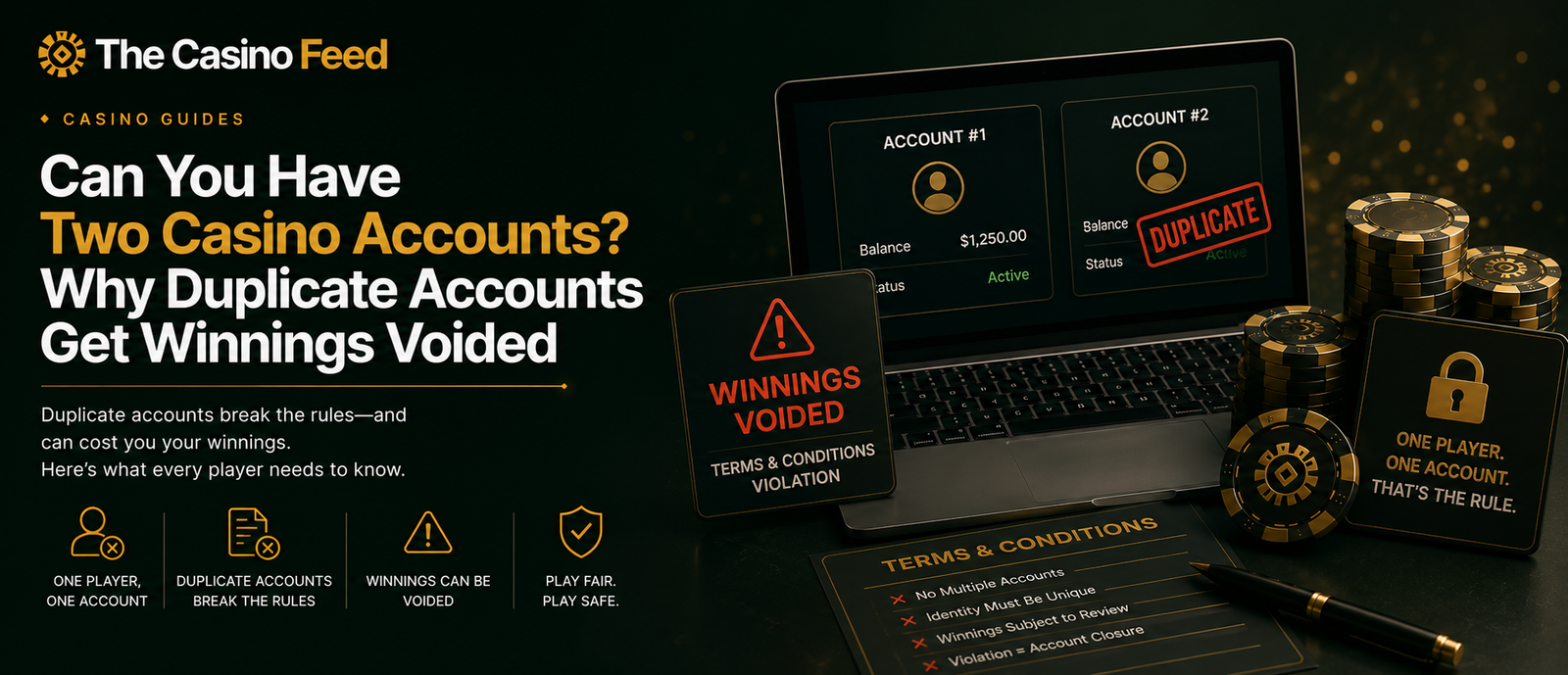 Two Casino Accounts