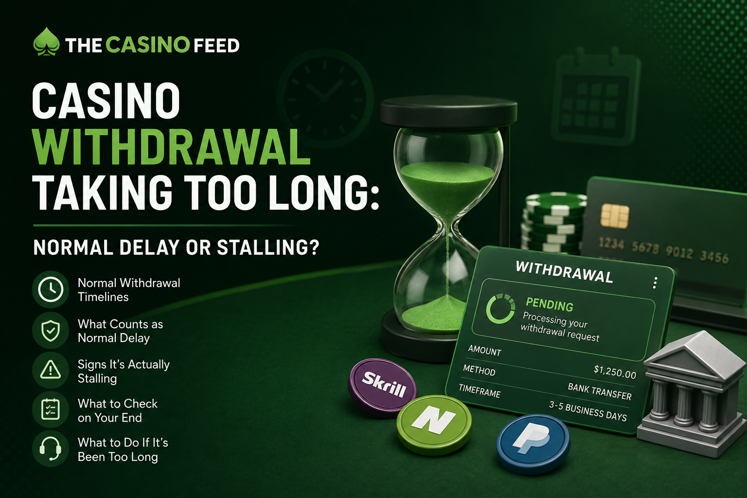 Casino Withdrawal Taking Too Long? Normal Delays Explained