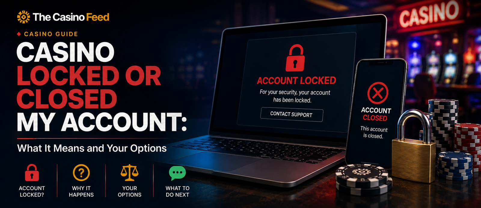 Casino Account Locked