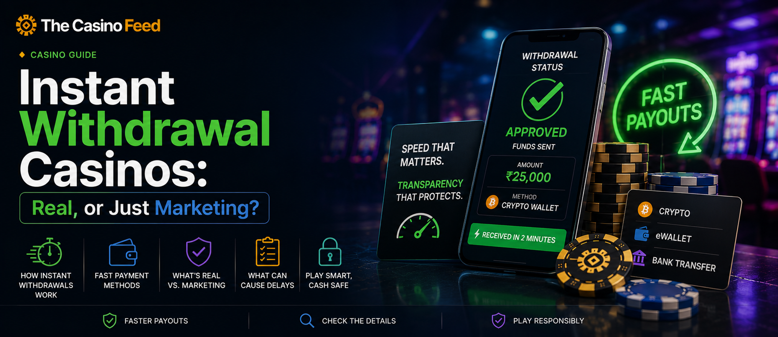 Instant Withdrawal Casinos